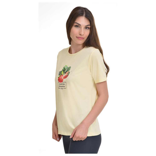 Target Γυναικεία κοντομάνικη μπλούζα Single Jersey T-Shirt Strawberry
